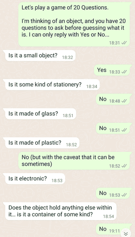 من جاسوسم (I Spy) - نسخه چت