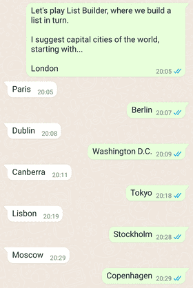 مسابقه لیست (List Builder)