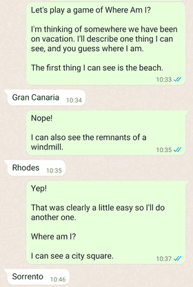 من کجا هستم؟ (?Where Am I)