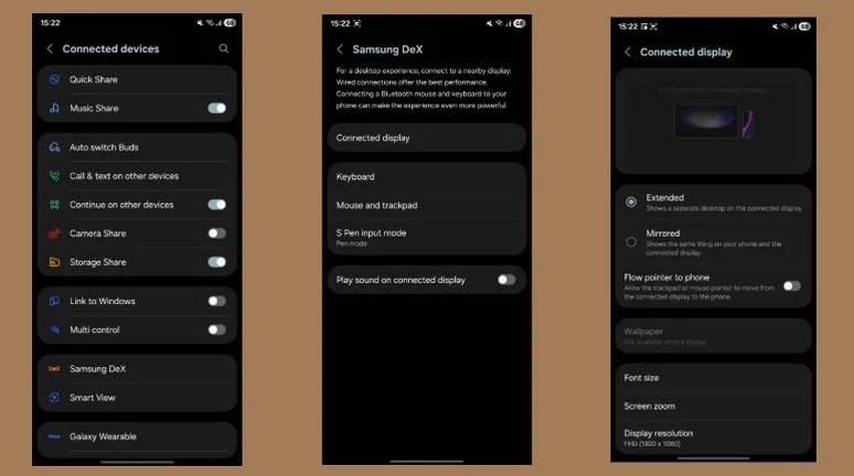 ۵. سامسونگ DeX؛ گوشی شما، کامپیوتر شماست