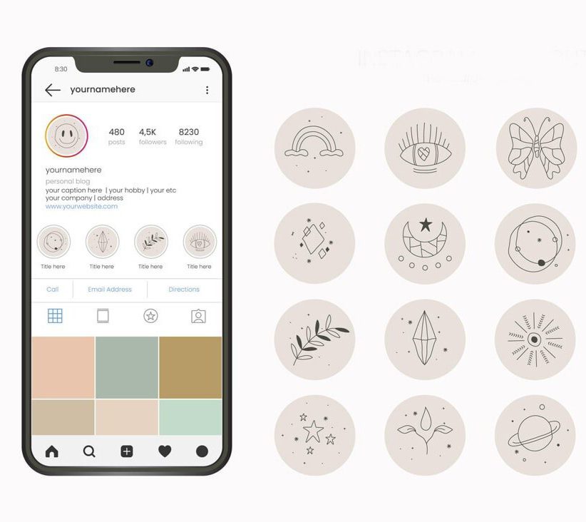 آموزش نحوه ساخت کاور هایلایت اینستاگرام (راهنمای جامع)