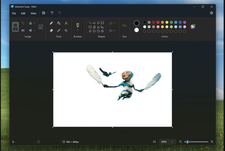 حذف پس زمینه تصویر با Paint ویندوز ممکن شد
