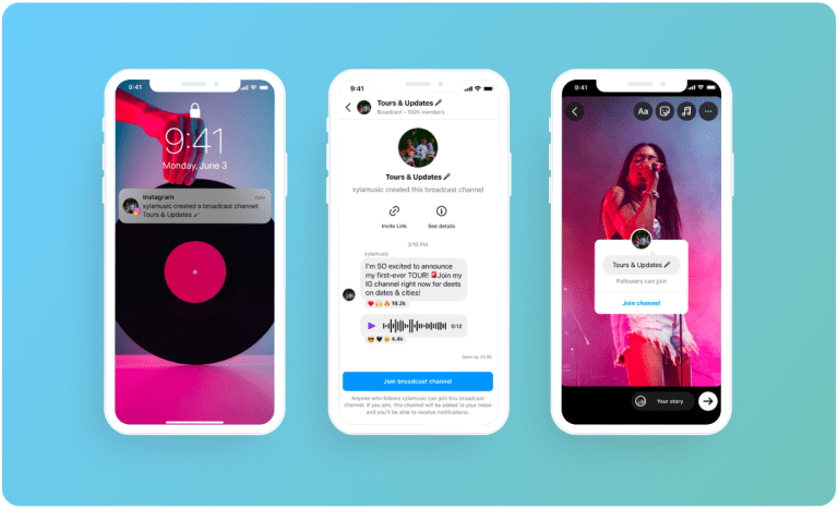 نحوه ایجاد Broadcast channels در اینستاگرام