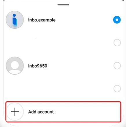 پیوند اکانت اینستاگرام