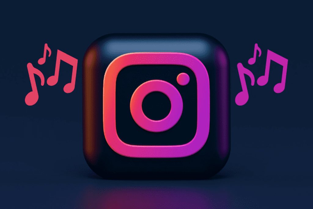 آموزش یافتن آهنگ برای ریلز اینستاگرام با تب صوتی