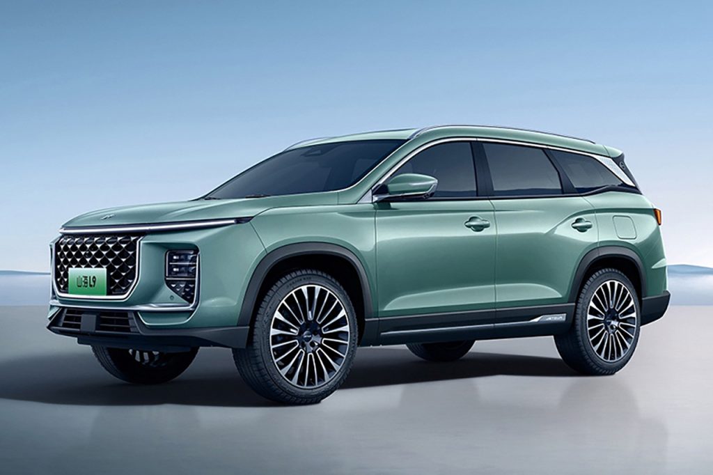 جتور شانگهای L9 حتی بزرگ تر از تیگو 9 شرکت چری است