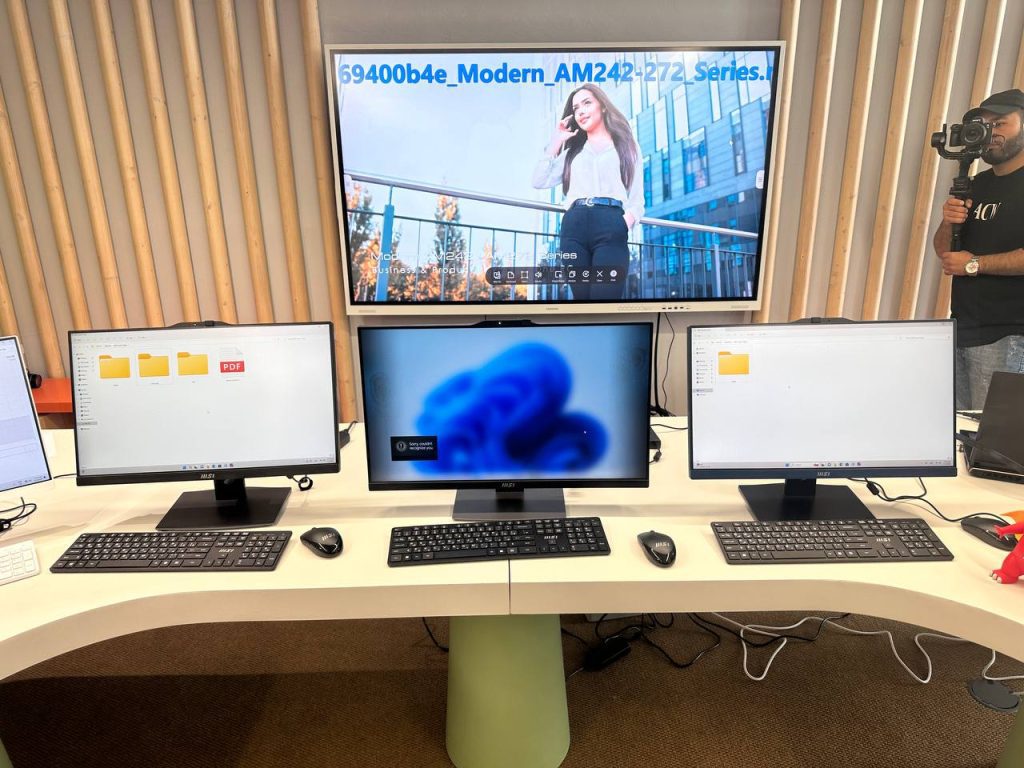 رونمایی ماتریس از all in one msi با پردازند نسل 13 و رم DDR5 برای اولین بار در جهان