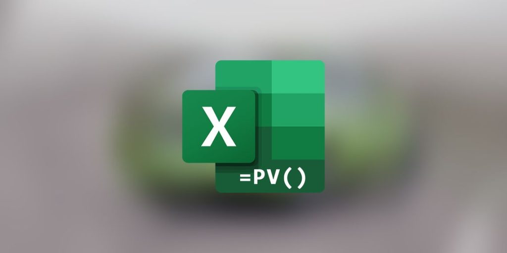 نحوه استفاده از تابع PV در اکسل برای محاسبه ارزش فعلی سالیانه