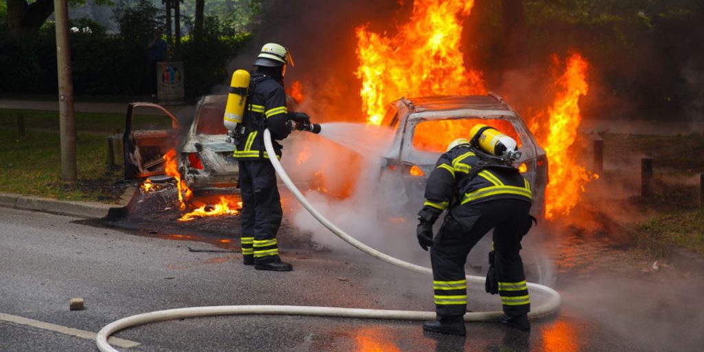 یک توستر باعث آتش سوزی ماشین الکتریکی در دانمارک شد!