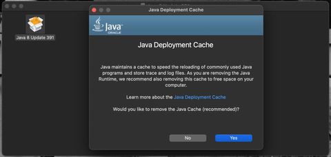 Java Deployment Cache