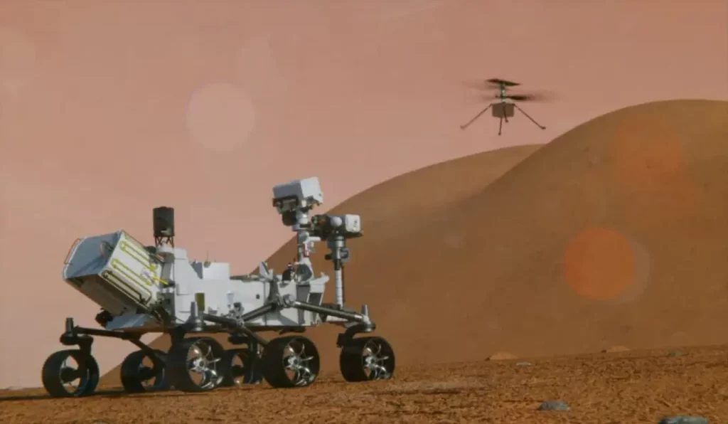 قطع ارتباط ناسا با هلیکوپتر مریخ نورد