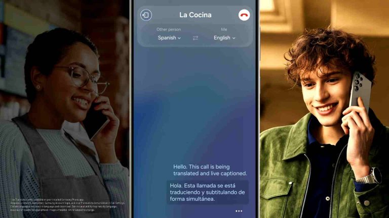 ترجمه لایو تماس ها در گلکسی S24 به فارسی