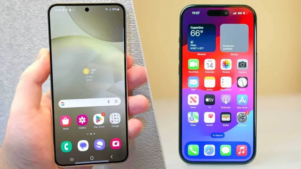 مقایسه آیفون 15 و گلکسی S24