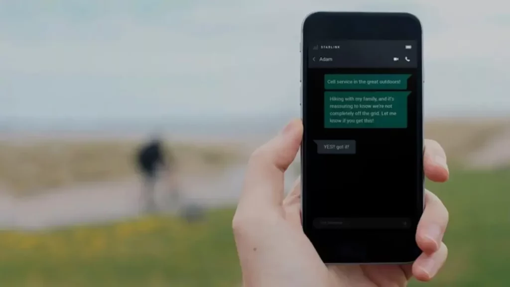 آزمایش موفق اینترنت ماهواره ای اسپیس ایکس روی گوشی های سامسونگ و آیفون و پیکسل