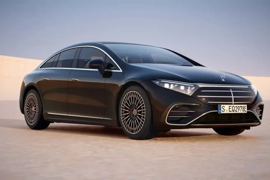 مرسدس بنز EQS مدل 2025 با ظاهر جدید رونمایی شد.