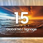 سامسونگ رتبه اول بازار جهانی نمایشگرهای دیجیتال ساینیج، برای 15امین سال متوالی