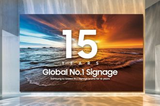 سامسونگ رتبه اول بازار جهانی نمایشگرهای دیجیتال ساینیج، برای 15امین سال متوالی