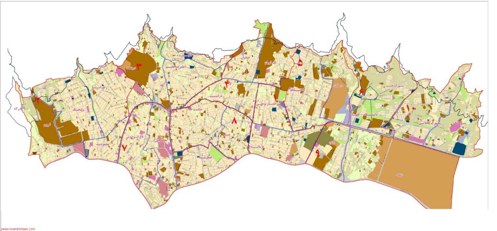 منطقه 1 تهران شامل چه محله هایی است؟