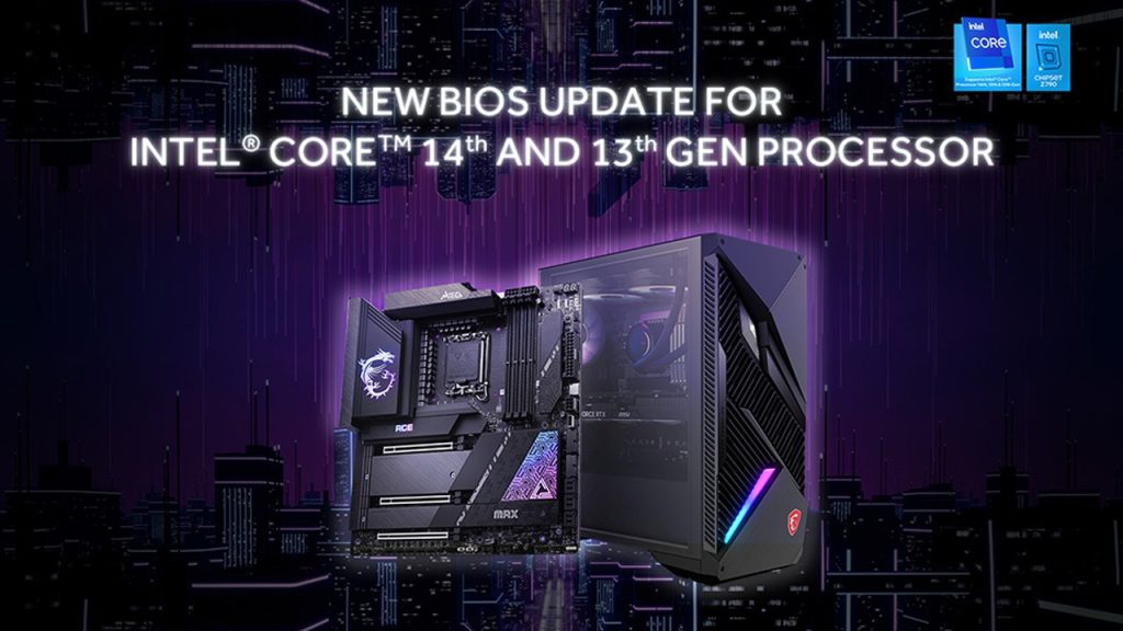 بروزرسانی MSI برای مشکل ناپایداری پردازنده‌های نسل 13 و 14 اینتل