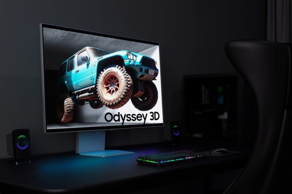 سامسونگ از مانیتور گیمینگ Odyssey 3D رونمایی کرد