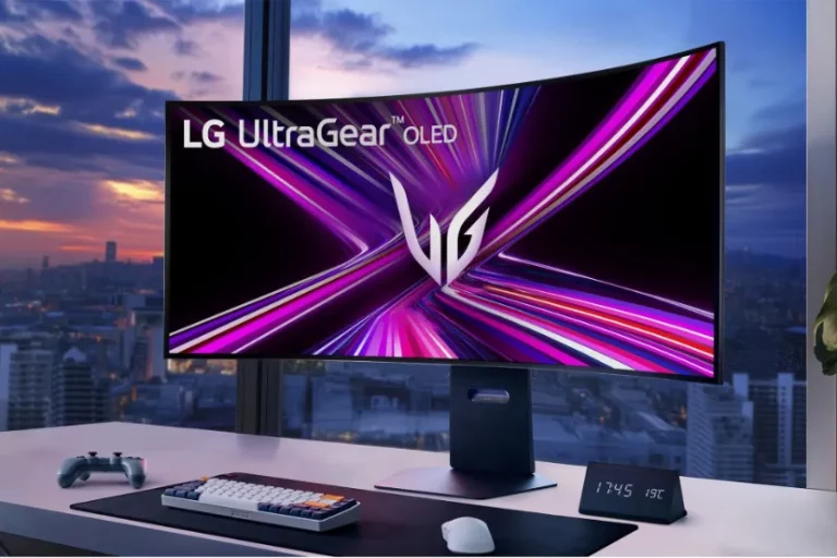 تجربهای جدید از گیمینگ با مانیتور OLED خمشونده 5K2K الجی