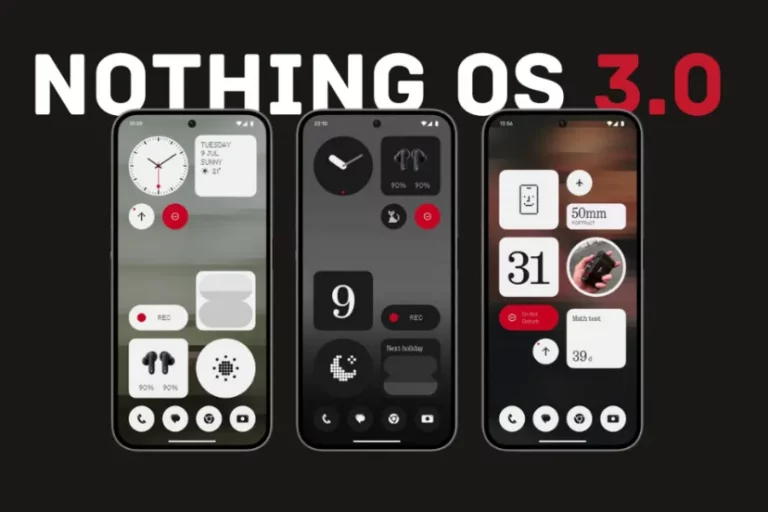 NothingOS 3.0: جهشی بزرگ به سوی آینده‌ی گوشی‌های هوشمند