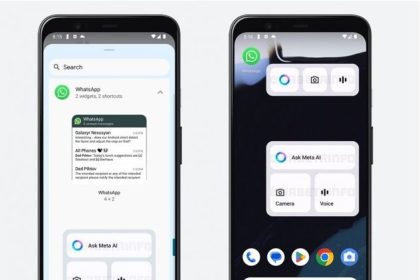 تعامل هوشمندانه با متا AI: ویجت جدید واتساپ در راه است!