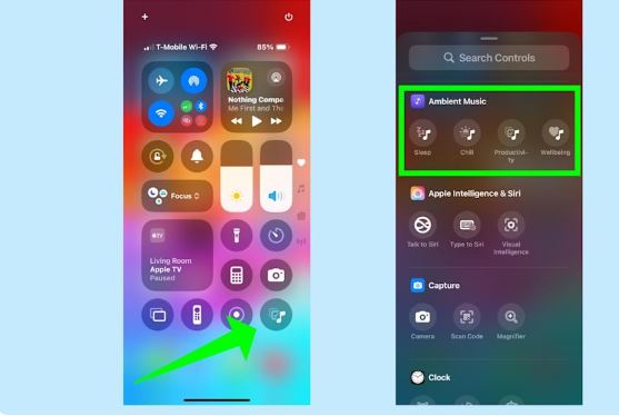 موسیقی محیطی iOS 18.4: راهی نوین برای افزایش تمرکز و آرامش