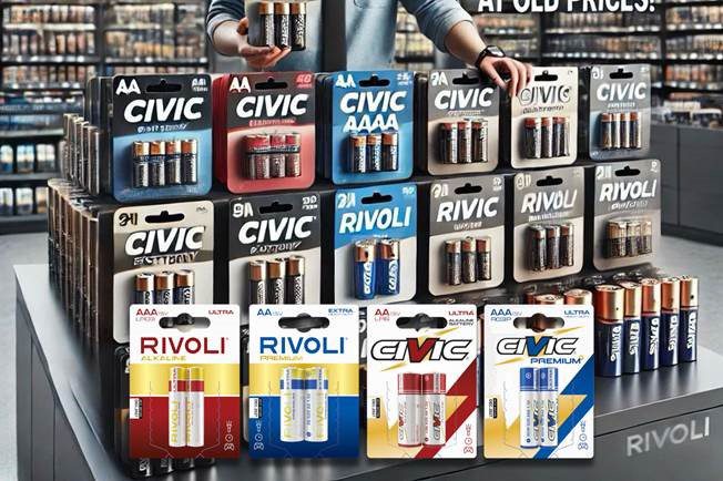 باتریهای RIVOLI و CIVIC؛ ترکیب کیفیت، دوام و قیمت مناسب در بازار ایران