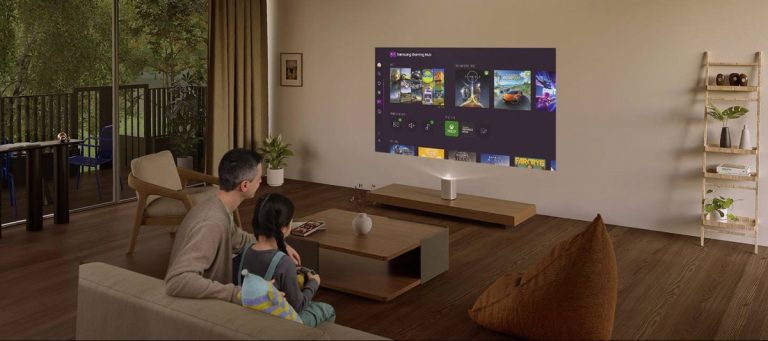 انقلابی در نمایشگرها: Samsung The Premiere 5 با قابلیت لمسی 100 اینچی رونمایی شد