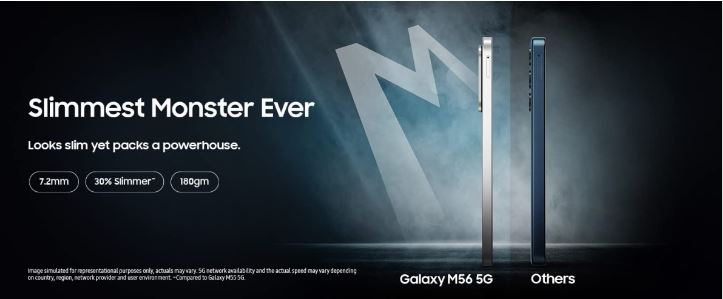 رونمایی از غول جدید سامسونگ! زمان عرضه Galaxy M56 اعلام شد