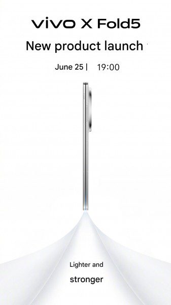 ویوو X فولد 5 رسماً معرفی میشود: انقلابی در دنیای گوشی‌های تاشو
