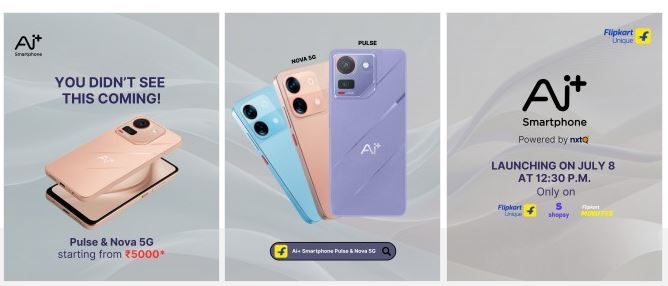 Ai+: گوشی‌های هوشمند جدید این برند ۸ جولای در هند عرضه می‌شوند – آیا قیمت‌ها شوکه‌کننده خواهند بود؟
