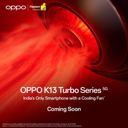 Oppo K13 Turbo به‌زودی وارد هند می‌شود؛ زمان عرضه و مشخصات جذاب لو رفت