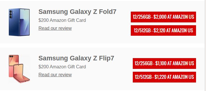 آغاز حراج تابستانی سامسونگ؛ تخفیف ویژه گوشی‌های تاشو، سری S25 و ساعت‌های هوشمند