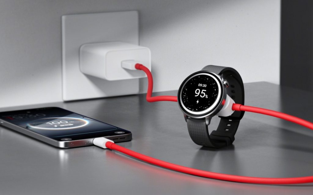 وان‌پلاس از کابل جدید دوکاره رونمایی کرد؛ شارژ هم‌زمان گوشی و ساعت هوشمند