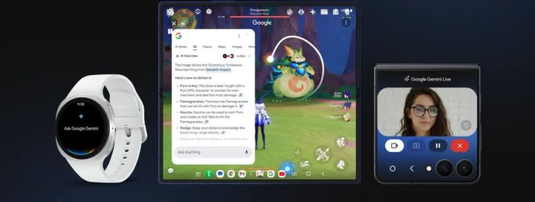 چهار قابلیت تازه هوش مصنوعی گوگل برای گوشی‌های گلکسی سامسونگ معرفی شد