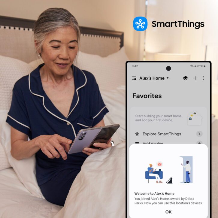 سامسونگ SmartThings Family Care با به‌روزرسانی تازه؛ تجربه مراقبت هوشمند بهتر شد