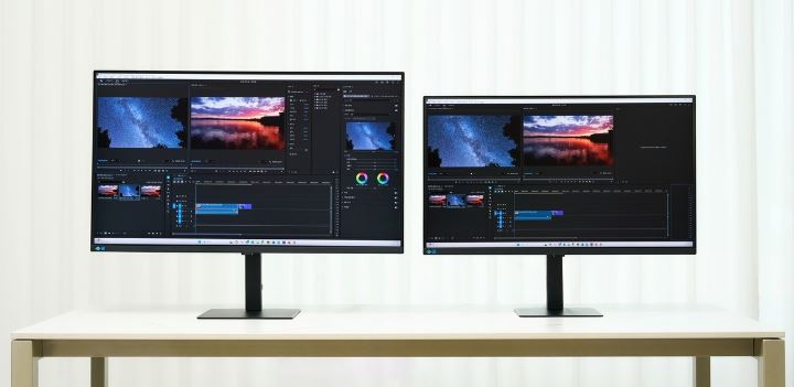 سامسونگ از مانیتور ۳۷ اینچی ViewFinity S8 رونمایی کرد