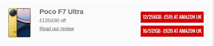 حراج تابستانی ویژه: تخفیفهای جذاب برای شیائومی ۱۵ اولترا، آنر مجیک ۷ پرو و پوکو F7 5 حراج تابستانی ویژه: تخفیفهای جذاب برای شیائومی ۱۵ اولترا، آنر مجیک ۷ پرو و پوکو F7