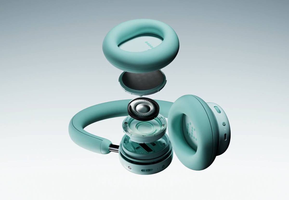 CMF Headphone Pro معرفی شد: ۱۰۰ ساعت شارژ، کنترل فیزیکی و قابلیت شخصی‌سازی بی‌نظیر