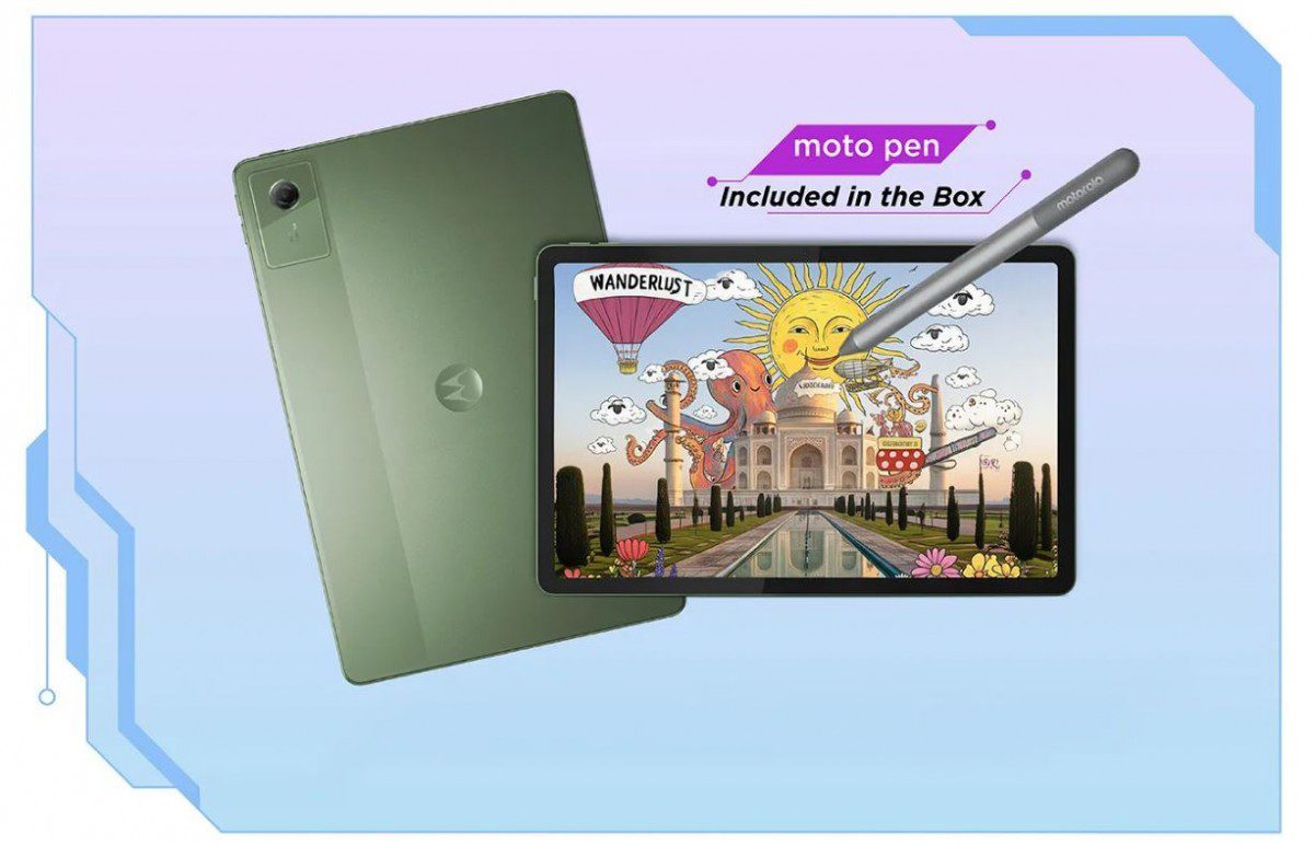 معرفی Moto Pad 60 Neo؛ تبلتی میان‌رده با نمایشگر ۱۱ اینچی و قلم هوشمند