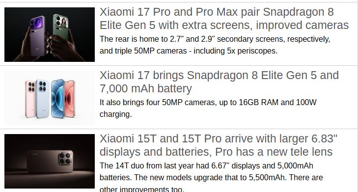  بررسی Snapdragon 8 Elite Gen 5، Dimensity 9500 و سری‌های Xiaomi 17 و 15T