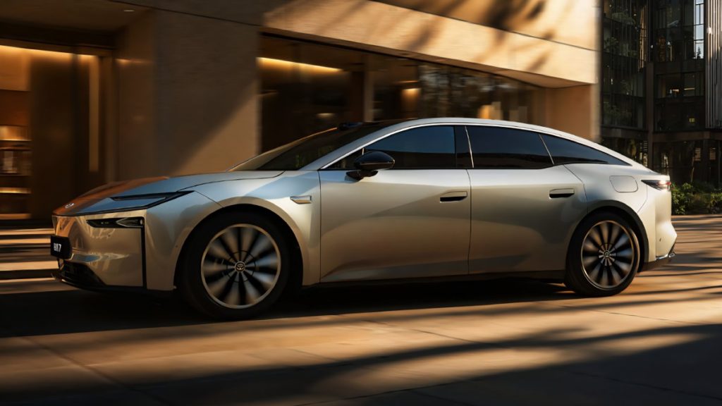 توئیوتا در چین استراتژی خود را تغییر داد؛ همکاری با هوآوی و شیائومی برای تولید سدان برقی bZ7