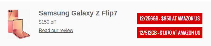 گلکسی Z Flip7 و S25 Ultra ارزان‌تر شدند؛ رونمایی از موتورولا Razr Ultra 2025
