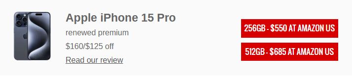 راهنمای خرید آیفون در بلک فرایدی: از آیفون ۱۵ تا ۱۶e ریفربیشد 1 خانواده آیفون ۱۵ پرو؛ هنوز هم قدرتمند