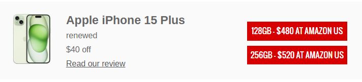 راهنمای خرید آیفون در بلک فرایدی: از آیفون ۱۵ تا ۱۶e ریفربیشد 3 آیفون ۱۵ پلاس؛ صفحه بزرگ، قیمت کمتر