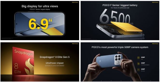 رقابت داغ پوکو؛ انتخاب بین F8 Pro و F8 Ultra 2 رقابت داغ پوکو؛ انتخاب بین F8 Pro و F8 Ultra