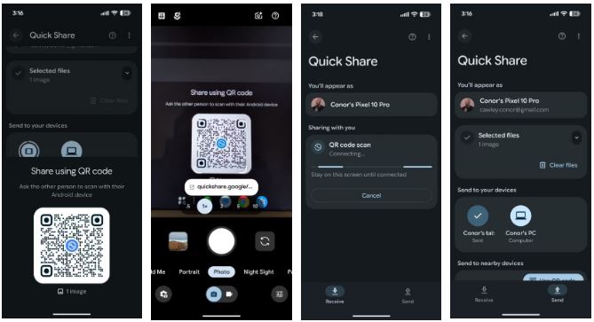 گام دوم: چگونه فایل ارسال کنیم؟