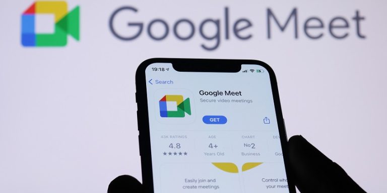 نحوه ورود به گوگل میت با گوشی